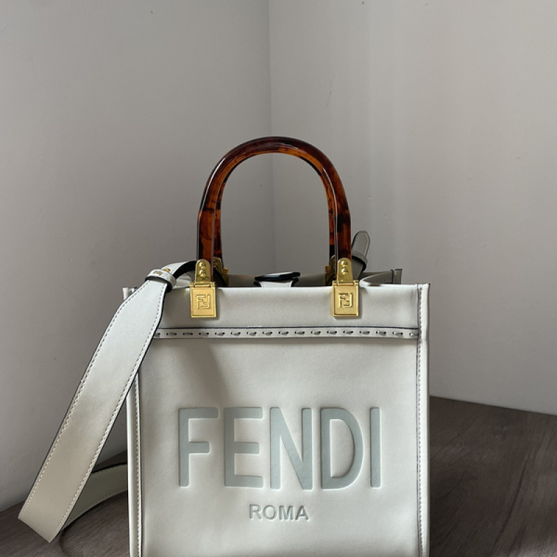 Fendi top quality new style glass handle detachable shoulder strap Sunshine  small handbag #A22868 