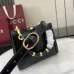 3Gucci Diana small tote bag in black leather size:20×16×10cm #A53842