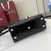 4Gucci Diana small tote bag in black leather size:20×16×10cm #A53842