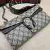 14Gucci Dionysus medium shoulder bag in GG Supreme size:25×14×4cm #A53686