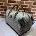 9Gucci - Interlocking G canvas duffel bag size:42×26×24cm #A53683
