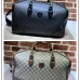 1Gucci - Interlocking G canvas duffel bag size:42×26×24cm #A53683