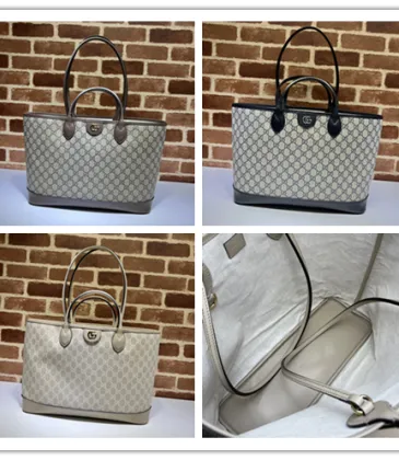Gucci - Ophidia Medium leather tote bag Gucci size:38×28×15cm #A53689