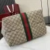 4Gucci Ophidia large tote bag in beige and brown GG fabric size:31×28.5×20cm #A53380