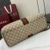 4Gucci Ophidia medium tote bag in Beige GG Canvas size:39×27×17cm #A54119