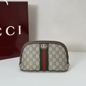 Gucci Ophidia small case in GG Supreme canvas size:24×13×8cm #A53923