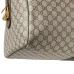 6Gucci Savoy large duffle bag in black leather size:44×29×25cm #A53692