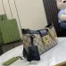 15GUCCI GG Supreme Monogram Calfskin Small Padlock Chain size:27×14×6cm #A53672