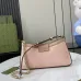 22GUCCI GG Supreme Monogram Calfskin Small Padlock Chain size:27×14×6cm #A53672