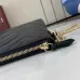 12Gucci GG Marmont pochette with chain in Rosso Ancora red/black leather size:21×15×3.5cm #A53747