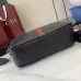 4Gucci Ophidia medium crossbody bag in black soft leather size:28×18×7cm #A54120
