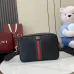 1Gucci Ophidia medium crossbody bag in black soft leather size:28×18×7cm #A54120