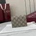 3Gucci Wallet Bi-color GG Marmont small wallet in beige size:11×8×3cm #A54117