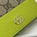 4Gucci Wallet Bi-color GG Marmont small wallet in beige size:11×8×3cm #A54117