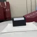 4Gucci  wallet in black fabric size:11×7cm #A53540