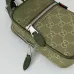 4Gucci Forest Green GG Canvas Mini Sling Bag size:12×17×4cm #A54122
