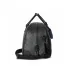 5Gucci GG Emblem medium duffle bag in black fabric size:47×31×25cm #A53535