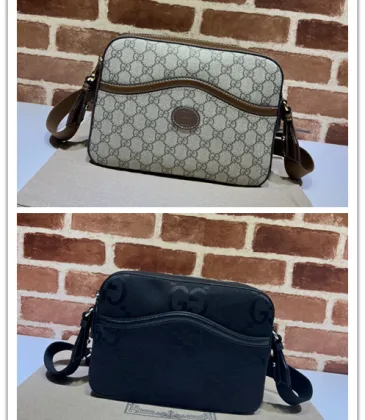Gucci Messenger Bag with Interlocking G Beige size:22×20×6cm #A53678