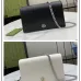 1Gucci Black Textured Leather GG Marmont Mini Chain Bag size:20×12×4cm #A54063