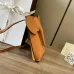 3LOEWE Elephant Pocket Shoulder Bag Leather Brown size:19×8×4cm #A54101