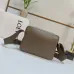 4LOEWE Small Leather Pebble Messenger Bag size:23×18×9cm #A54073