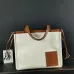 14Loewe Canvas Cushion Tote Neutrals Totes Handbags Size:32×26×16cm #A49110