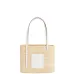 17Loewe x Paula's Ibiza Small Square Raffia Basket Bag size:30×21×11cm #A54072