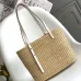 3Loewe x Paula's Ibiza Small Square Raffia Basket Bag size:30×21×11cm #A54072