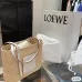 11Loewe x Paula's Ibiza Small Square Raffia Basket Bag size:30×21×11cm #A54072