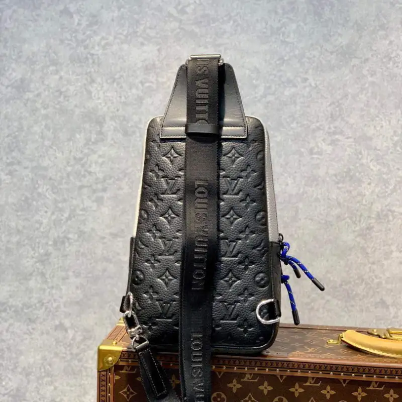 Buy Cheap louis vuitton blue LV avenue sling bag leather #99921410