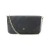 1Louis Vuitton 1:1 Quality Black Leather Monogram Empreinte Pochette Felicie Crossbody bag #999931601