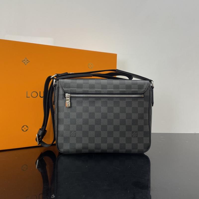 Buy Cheap Louis Vuitton District Damier Graphite messenger bag