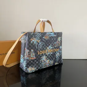 Louis Vuitton Shopper Tote MM  Luxury New  Men Bags size:40×32×6cm #A54066
