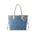 1Louis Vuitton Tote Handbag Neverfull MM Monogram Denim Bags and Small Leather #A53431