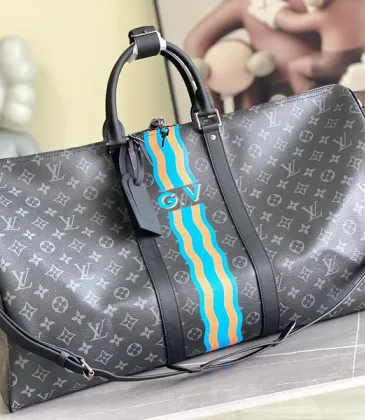 Louis Vuitton Handbags Basketball Keepall 55 #A52720