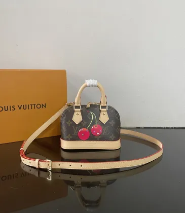 Louis Vuitton Handbags Nano Alma size:18×12×8cm #A53372