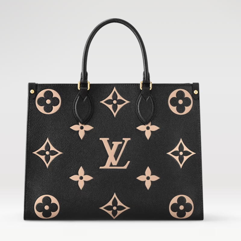 Louis Vuitton Neverfull MM Monogram Empriente Cream/Black