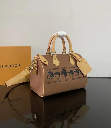Louis Vuitton Handbags PHARREL and NIGO speedy collection's Nigo  size:25×19×15cm #A53530