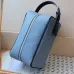 13Louis Vuitton Locker Dopp Kit G71 Blue/White #A53751