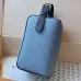14Louis Vuitton Locker Dopp Kit G71 Blue/White #A53751