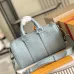 4Louis Vuitton  Monogram Taurillon Keepall Bandouliere 25 Water Green size:25×15×11cm #A53755