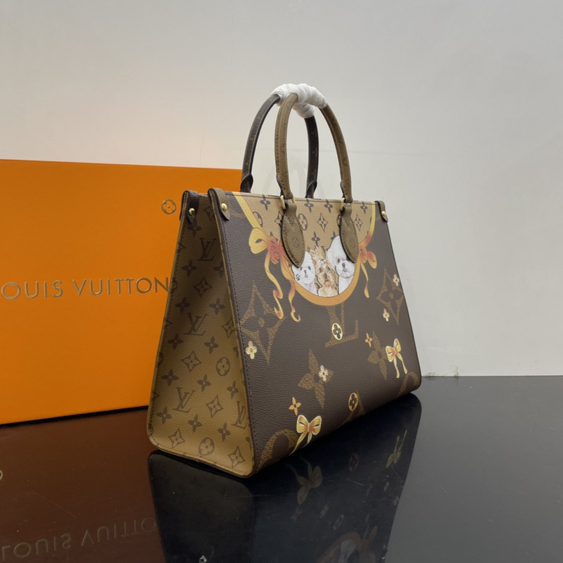 Louis Vuitton Monogram Reverse Giant Onthego MM (SHG-No7vht) – LuxeDH