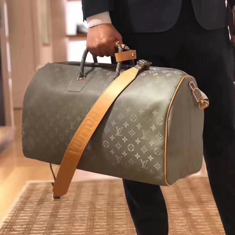 Buy Cheap Louis vuitton new KEEPALL50 travel bag with silver laser #9123857  from