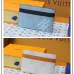 1LOUIS VUITTON LV SHW Coin Card Case Chip version #A53520