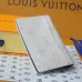 13LOUIS VUITTON LV SHW Coin Card Case Chip version White/Blue #A53518