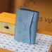 19LOUIS VUITTON LV SHW Coin Card Case Chip version White/Blue #A53518