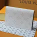 13LOUIS VUITTON passport Case Chip version White/Blue #A53522