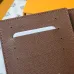 18LOUIS VUITTON passport Case Chip version White/Blue #A53522