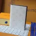 11LOUIS VUITTON passport Case Chip version White/Blue #A53522