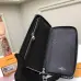 4Louis Vuitton AAA+ Black Leather Wallet #A45768